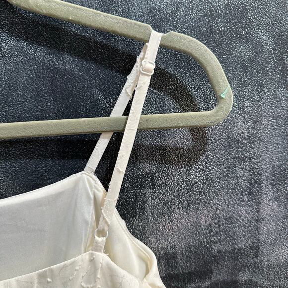 Koko + Mason Minidress Ivory Floral Jacquard Bubble Hem NWT $120 Size XS 0 - Picture 7 of 12